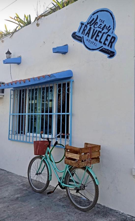 Weary Traveler Hostel Tulum Ngoại thất bức ảnh