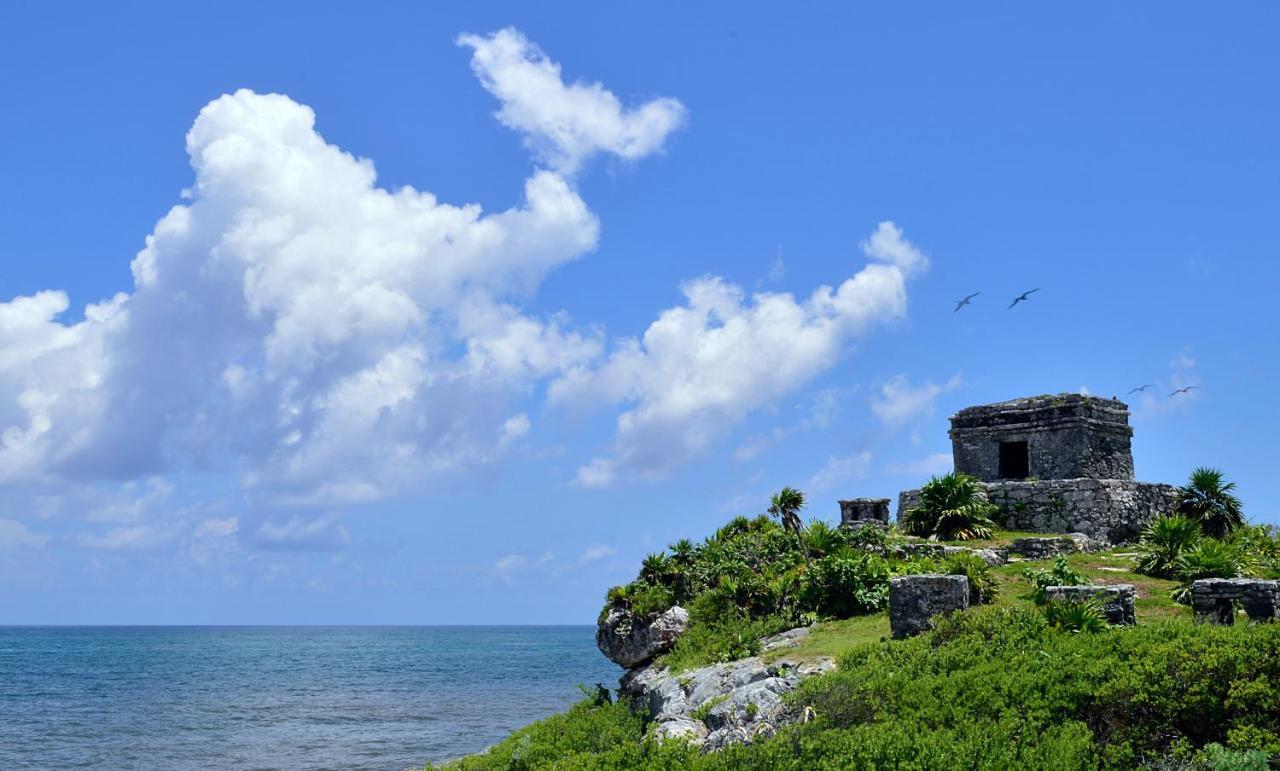 Weary Traveler Hostel Tulum Ngoại thất bức ảnh