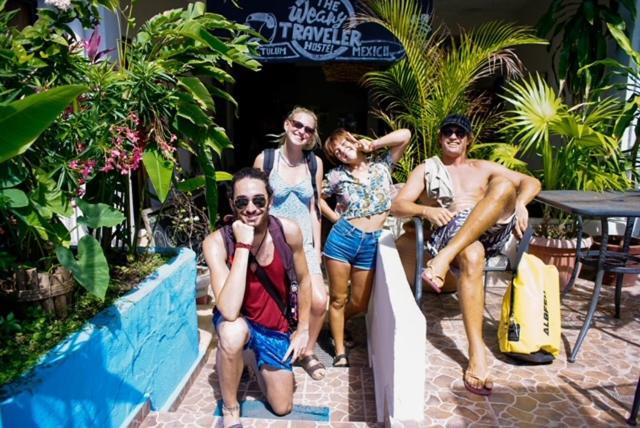 Weary Traveler Hostel Tulum Ngoại thất bức ảnh