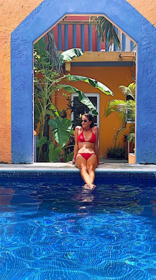 Weary Traveler Hostel Tulum Ngoại thất bức ảnh