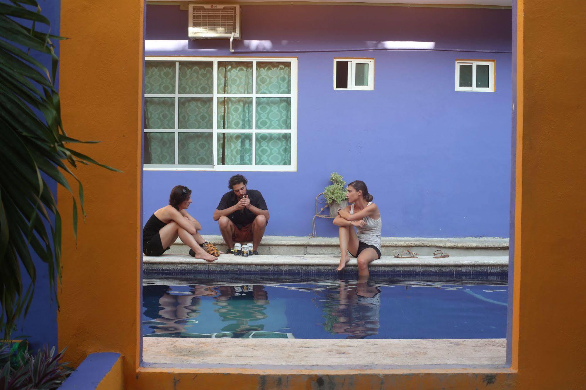Weary Traveler Hostel Tulum Ngoại thất bức ảnh